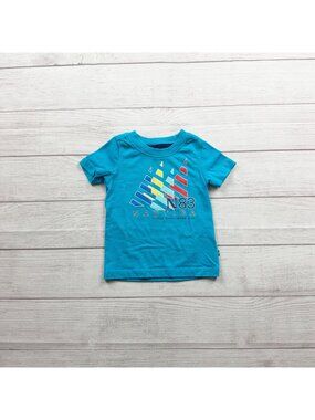 Nautica Tee N83 Graphic Print Short Sleeve Blue Lightweight 9-12 Months